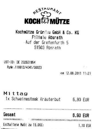 menm Hffner Kochmtze Restaurant